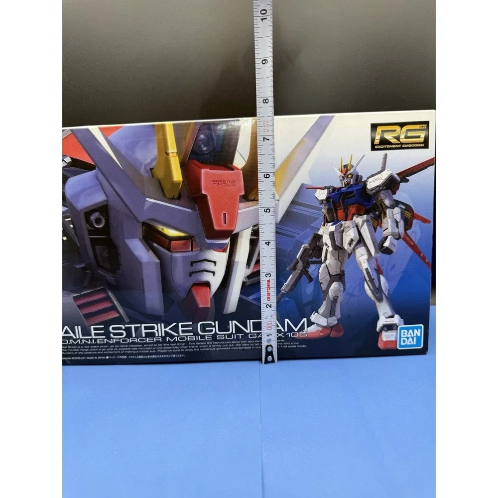 Bandai‎ RG 1/144 Aile Strike Gundam GAT-X105 Model Kit Complete Gundam SEED